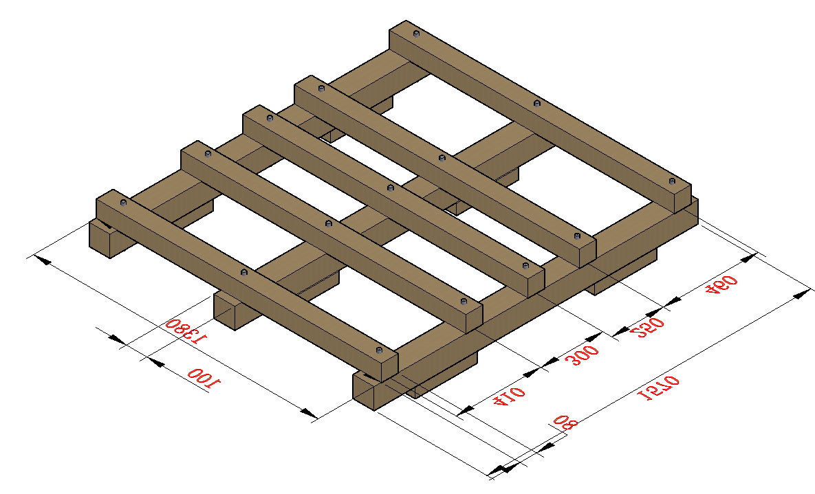 出口框架木箱底座设计《买球平台》标准